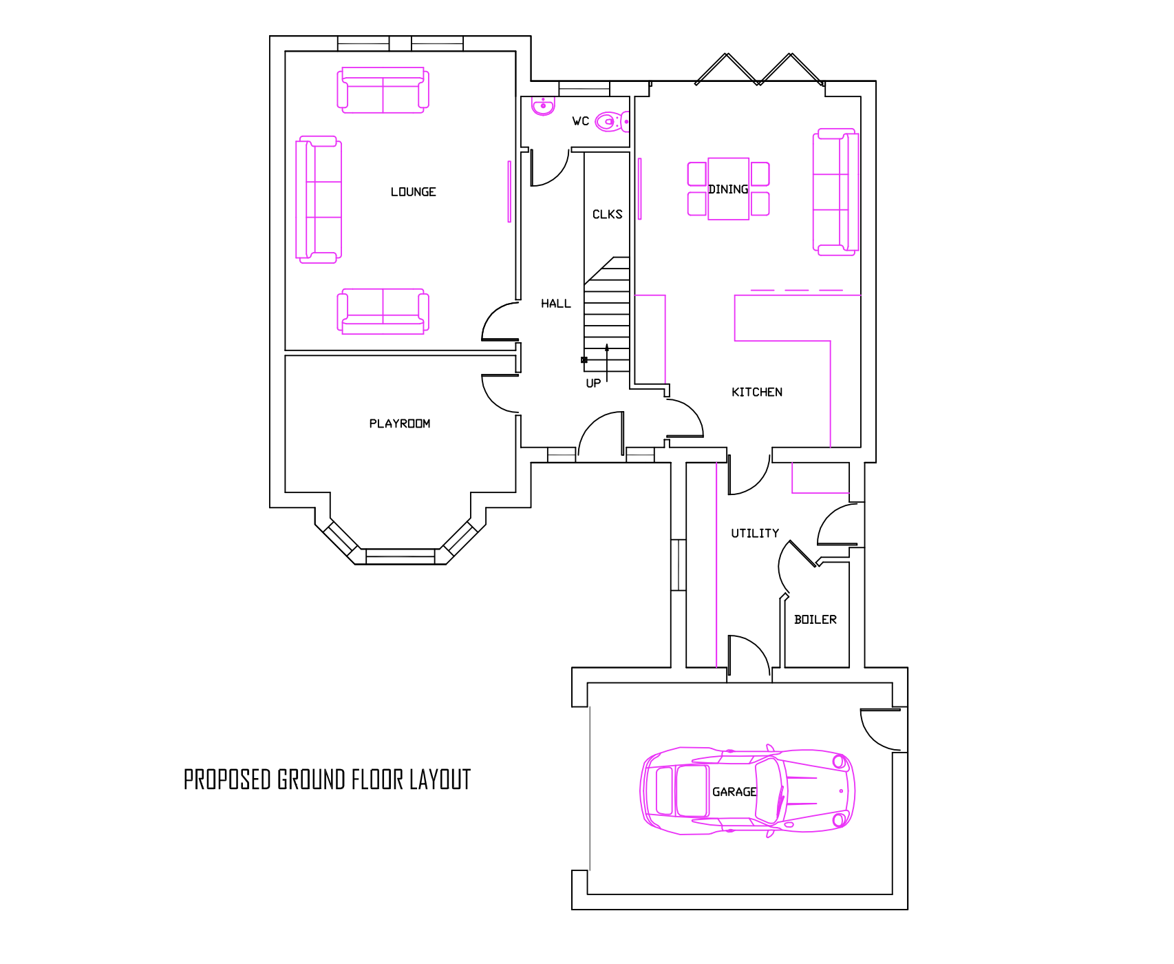 plot 4 groundfloor plans