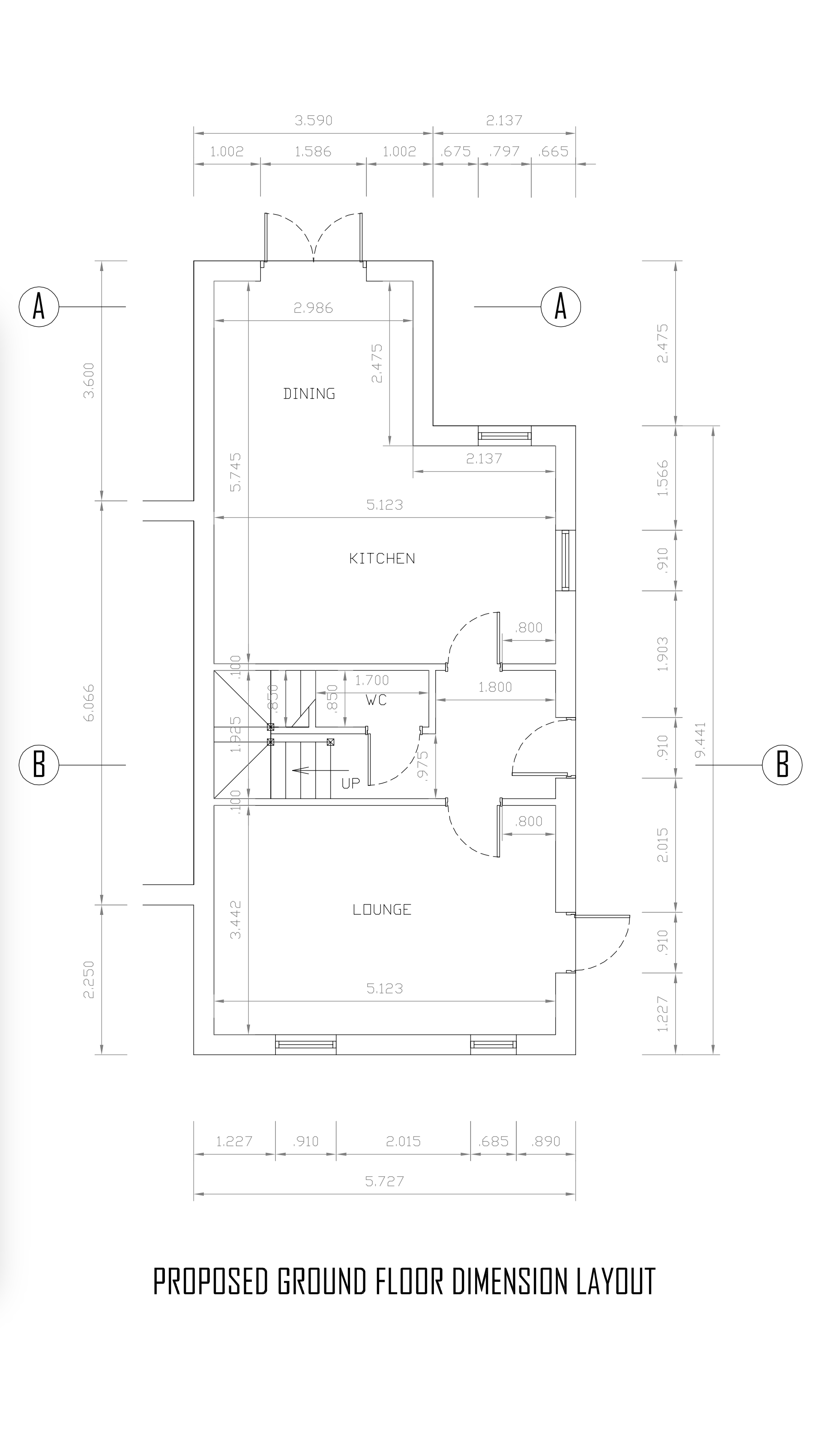 plot 4 east markham groundfloor plan