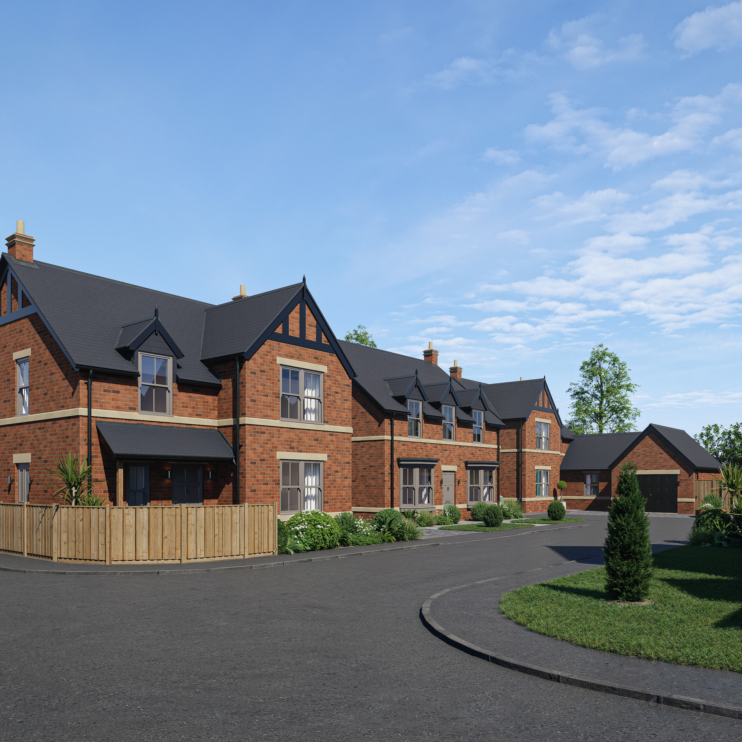 Carlton road new build development worksop