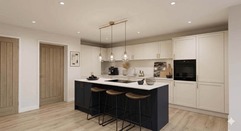 Plot 9 bespoke kitchen