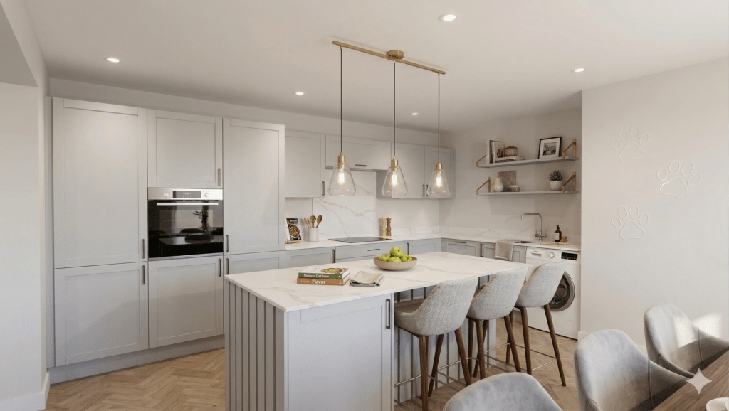 Plot 2 bespoke kesseler kitchen