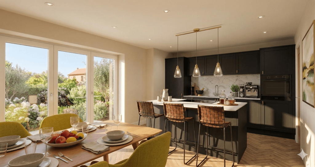 Plot 7 bespoke kitchen