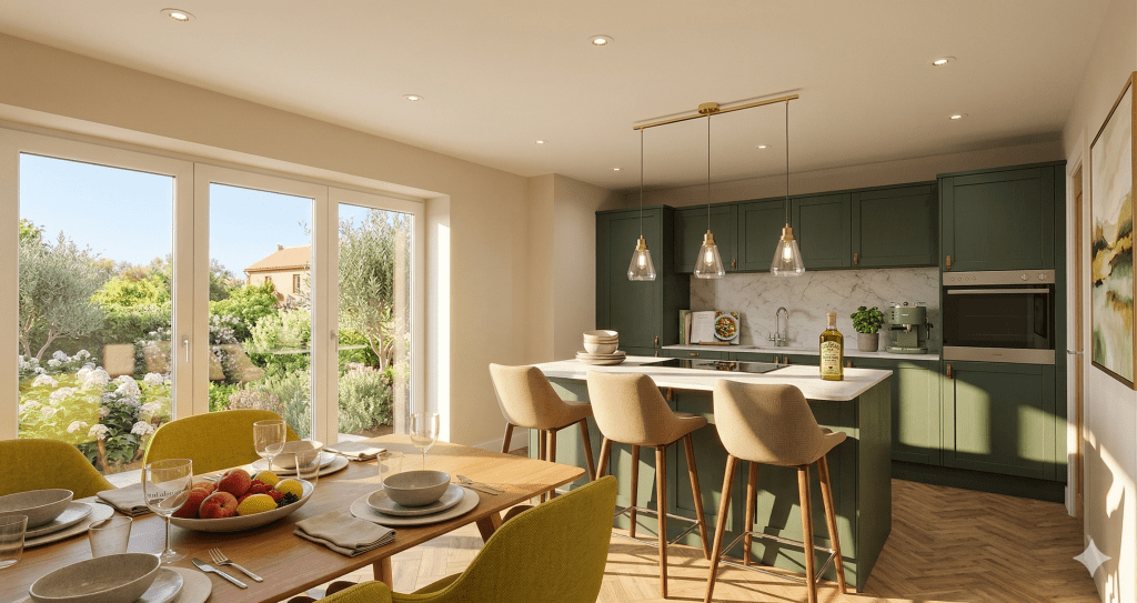 Plot 4 bespoke kitchen