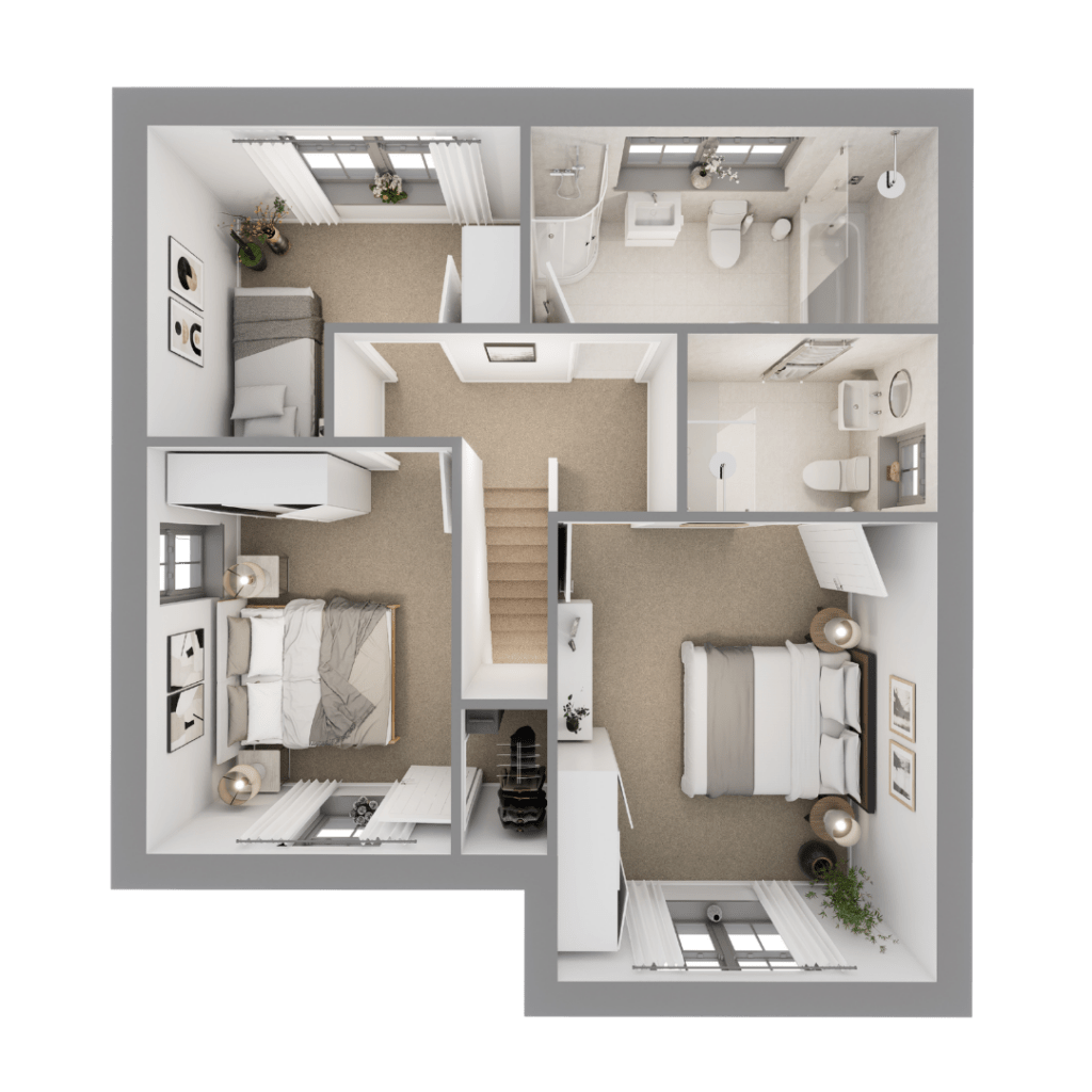 Plot 6 floorplans