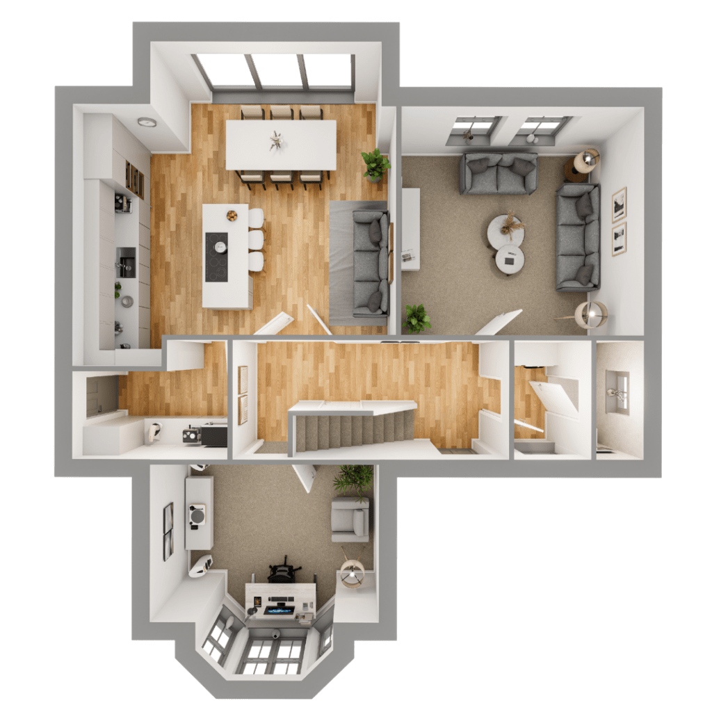Plot 9 floorplans