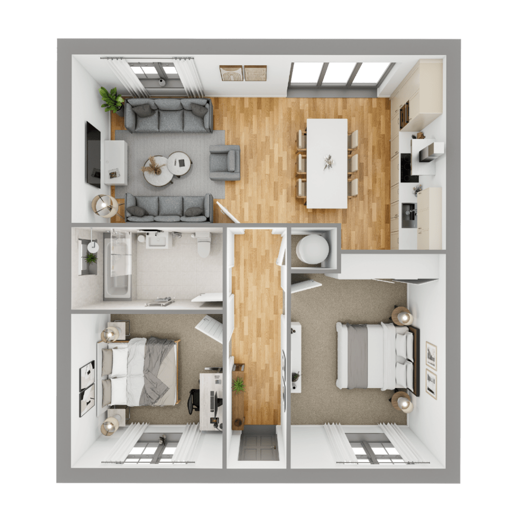 Plot 2 floorplans