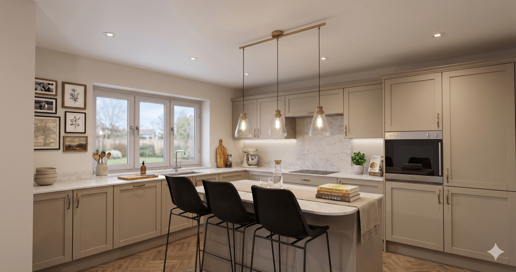 Plot 5 bespoke kitchen